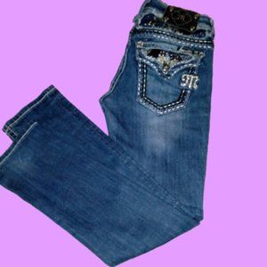 MISS ME JEANS HIGHLY EMBELLISHED